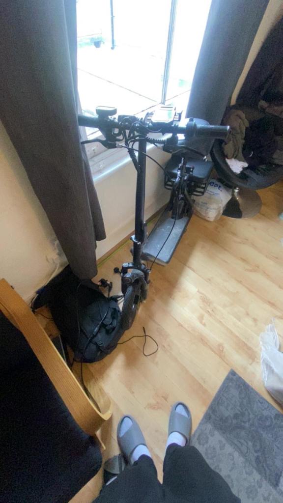 Aovopro E bike 35mph very fast  only thing need wheel aligning 