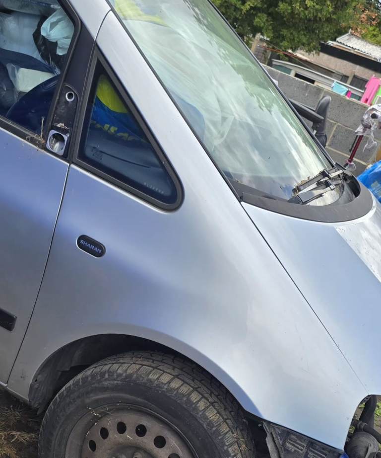 Vw Sharan 2006 Driver Side Wing Panel In Silver