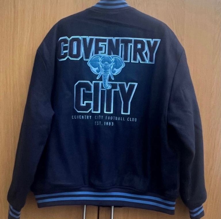 Coventry City Slam Dunk Varsity Jacket – NEW, Xrrp £80 L