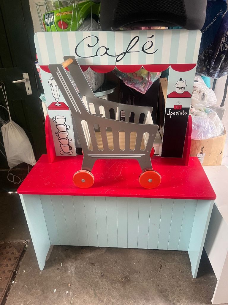 Toy Cafe and Trolley