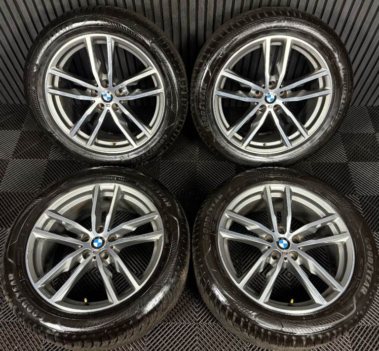 19'' GENUINE BMW X3 X4 G01 G02 698 M SPORT ALLOY WINTER WHEELS TYRES 8010267