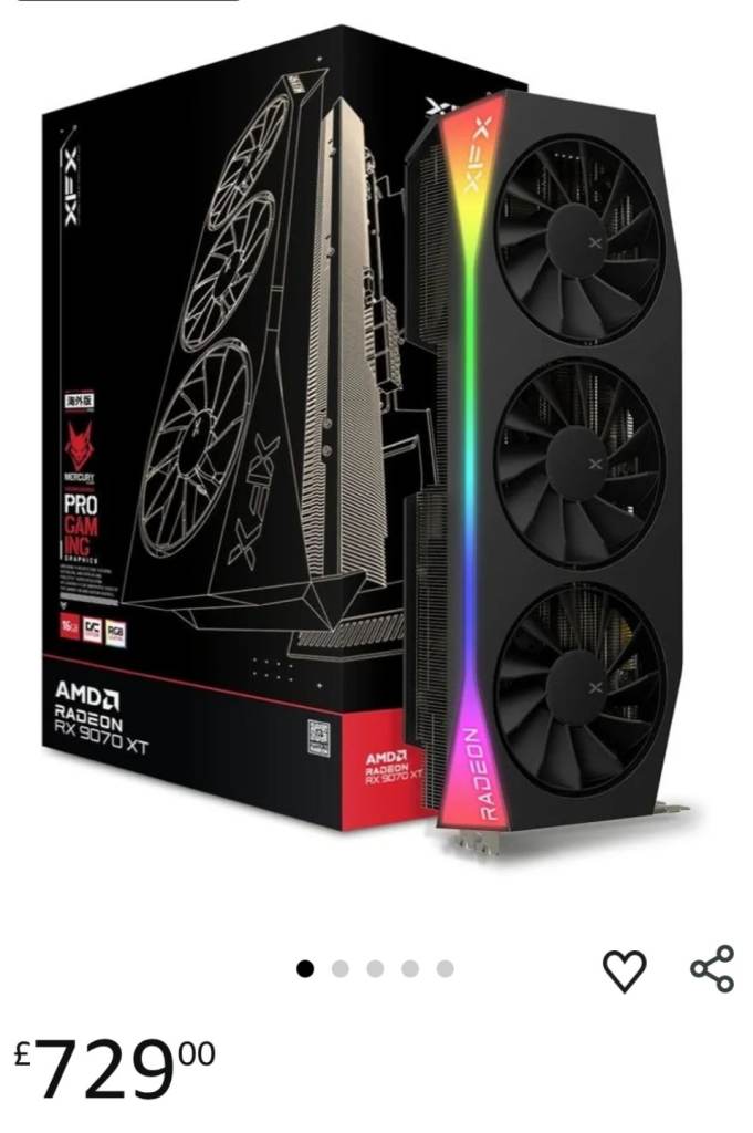 AMD Radeon Rx 9070xt