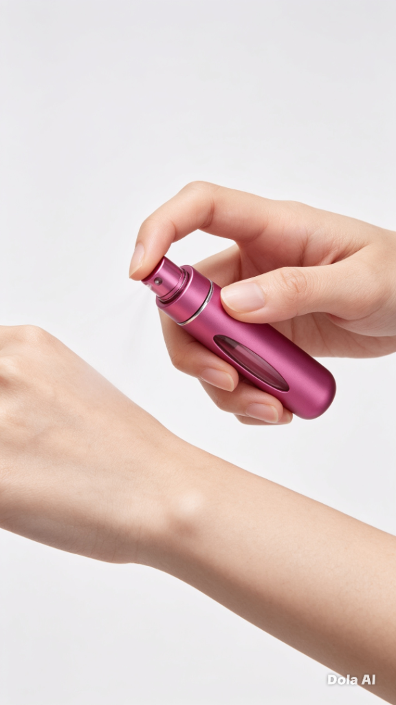Perfume atomizer for travel 