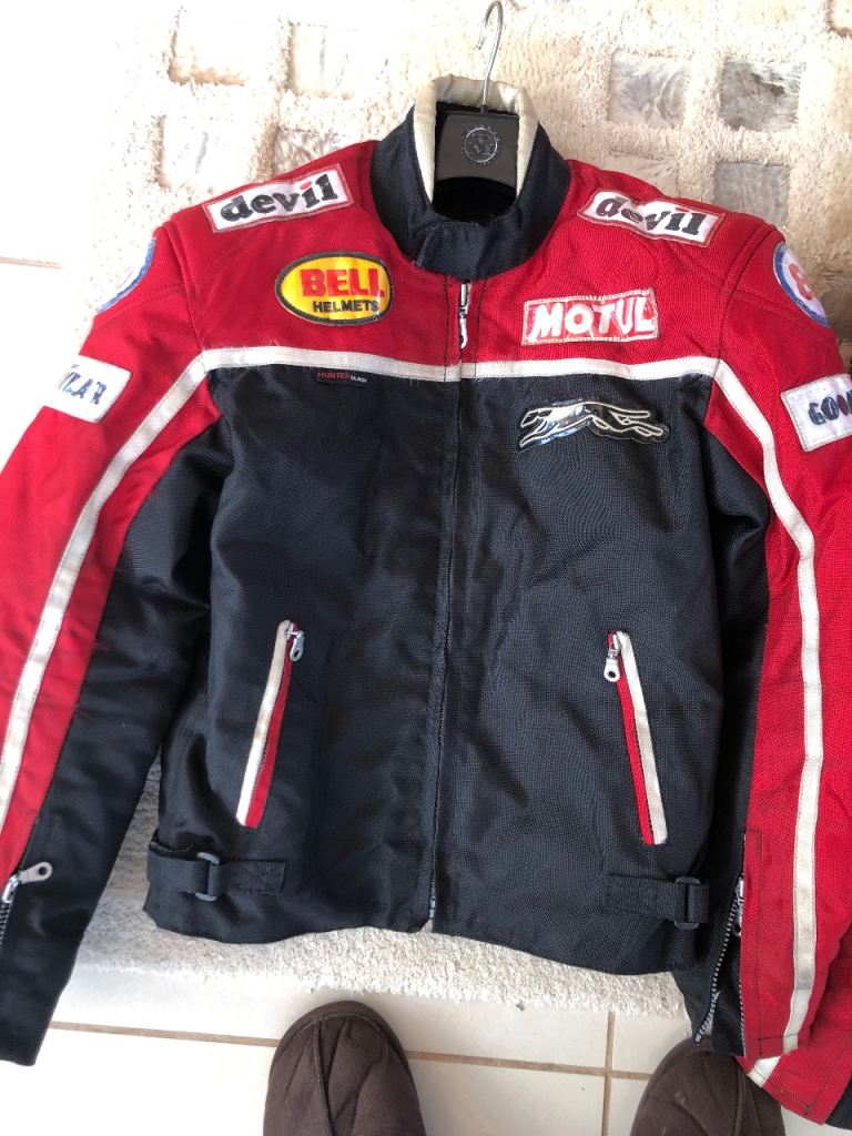 Textile motorbike jackets 