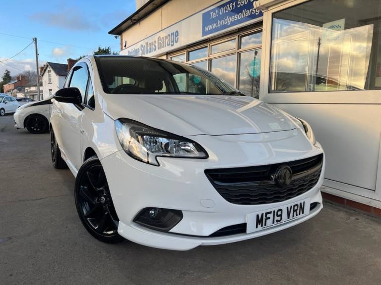 2019 19 VAUXHALL CORSA 1.4I ECOTEC SRI VX LINE NAV BLACK HATCHBACK 3DR PETROL MA