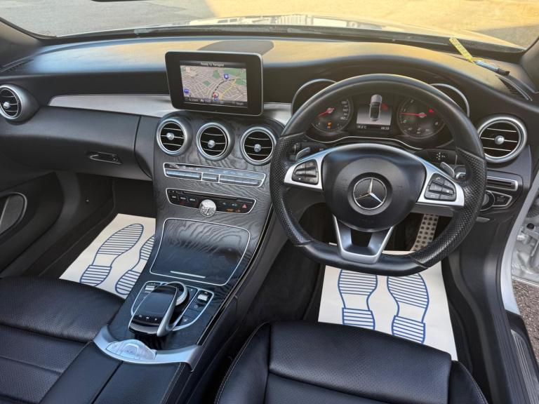 2018 Mercedes-Benz C Class 2.1 C220d AMG Line Cabriolet G-Tronic+ Euro 6 (s/s) 2dr CONVERTIBLE Di...