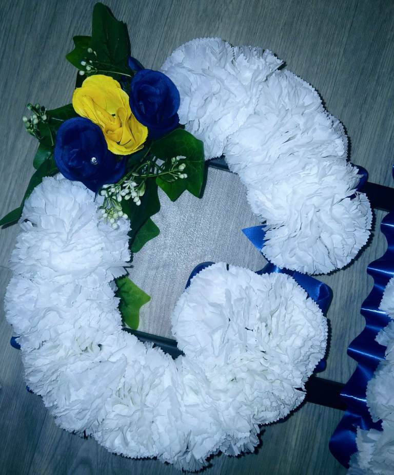 Grandad silk flowers flower arrangement others available