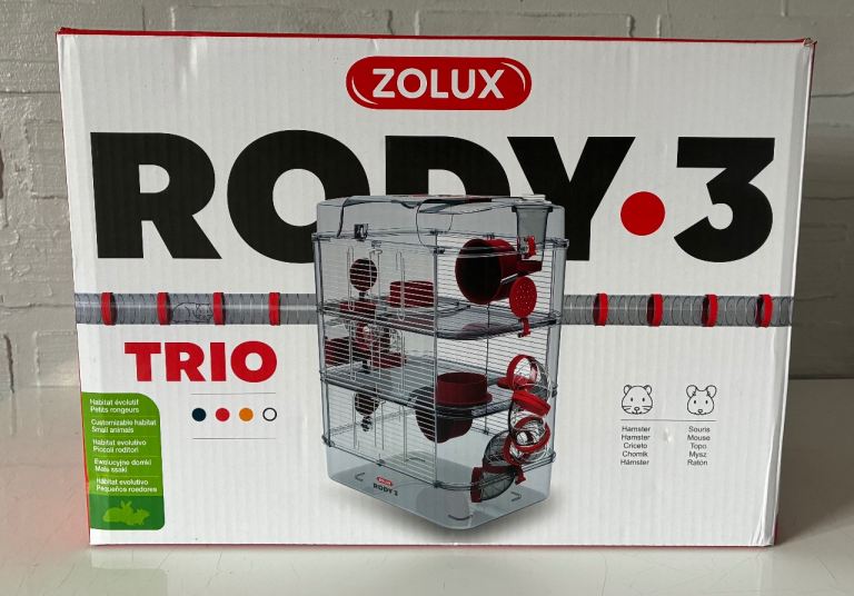 Zolux Rody 3 Trio Cage – Brand New