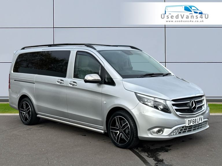 2018 Mercedes-Benz Vito 119CDI Blue TEC Sport Crew Van 7G-Tronic+ L2 Eu6 190PS - NO VAT PANEL VAN...