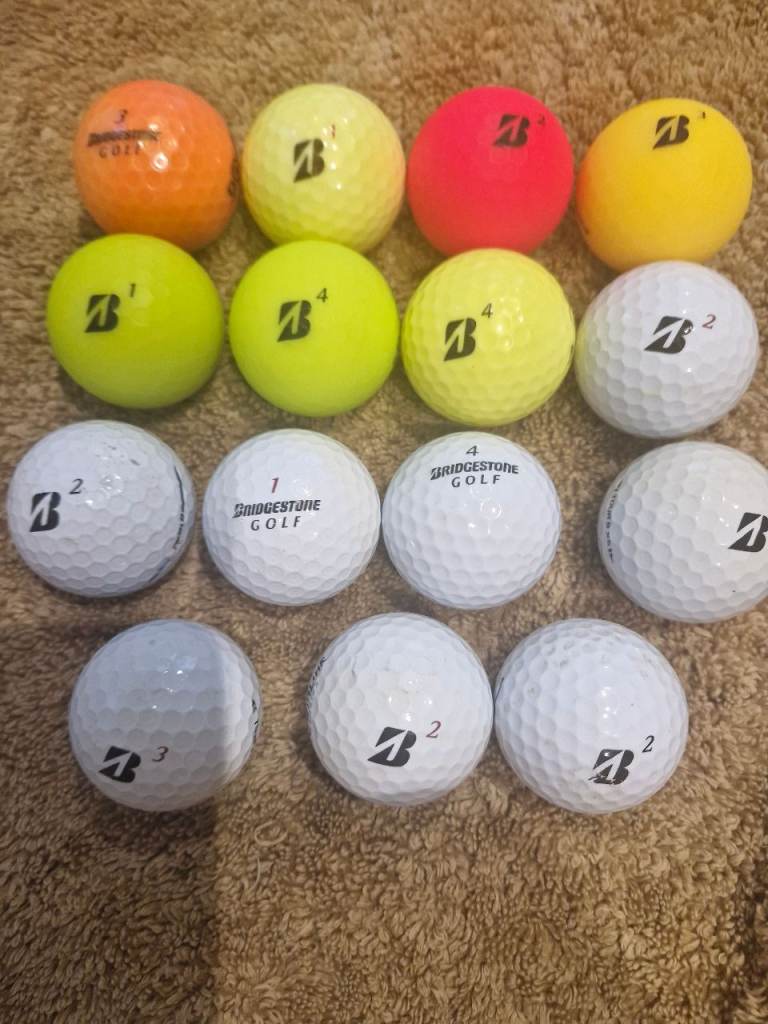 Golf balls Bridgestone total 15 good condition