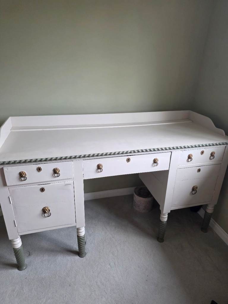 Large Upcycled Wooden Desk 