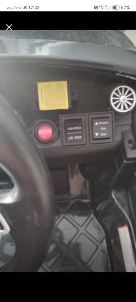 Black Audi TT electric car kids 