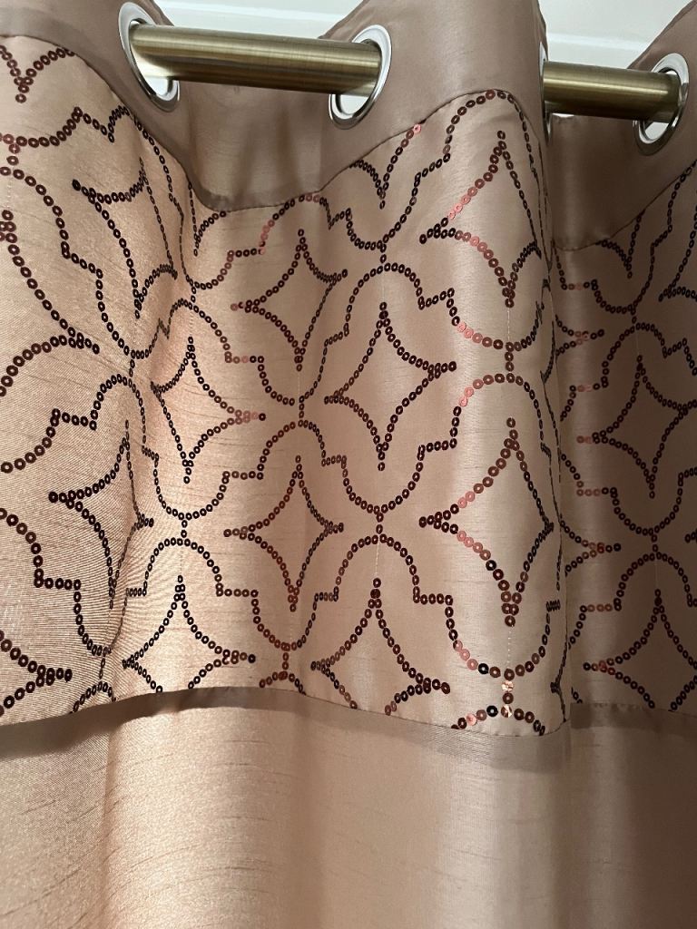 Curtains 90” wide x 83” drop