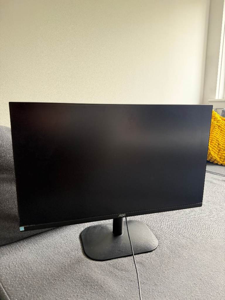 AOC 27" Full HD Frameless Monitor, like new