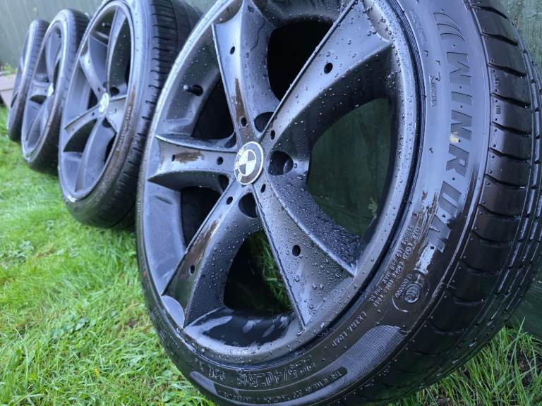 18" ALLOY WHEELS for BMW PCD 5x120 in perfect condition no cracks no buckles no welds no dents