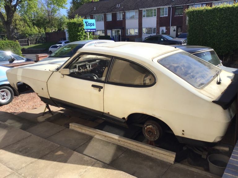 Ford Capri 1.6 laser project 