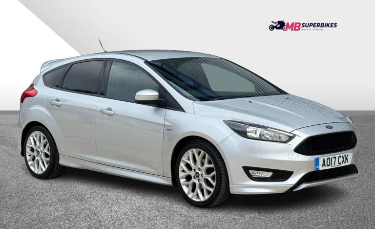 FORD FOCUS 1.6 TDCI ST-LINE 120BHP 2017 (17) 5dr + 64,500 MILES + FULL S/HISTORY