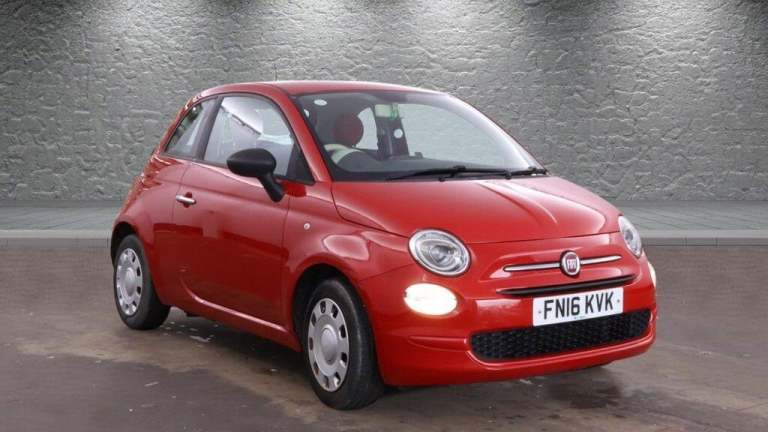 2016 Fiat 500 1.2 Pop 3dr HATCHBACK PETROL Manual