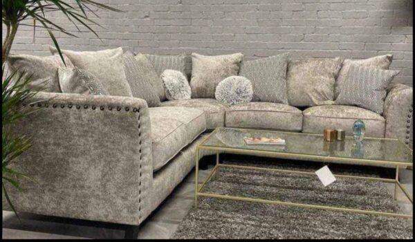 Luxury L Shaped Corner and 3+2 Seater Sofa Set - Free Delivery