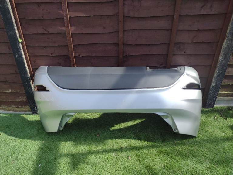 Ford Fiesta Mk7 Rear Bumper - Moondust Silver 2008 to 2012