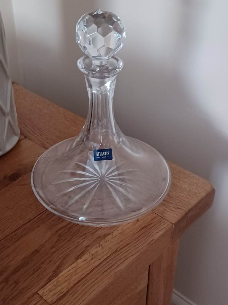 Atlantis Crystal Glass Decanter
