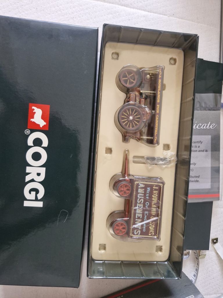 Corgi Limited Edition Steam Engine & Trailer - Mint in Box
