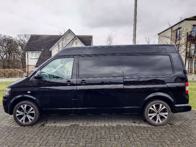 Black LWB VW Campervan Low Mileage Scotland Mid High Roof