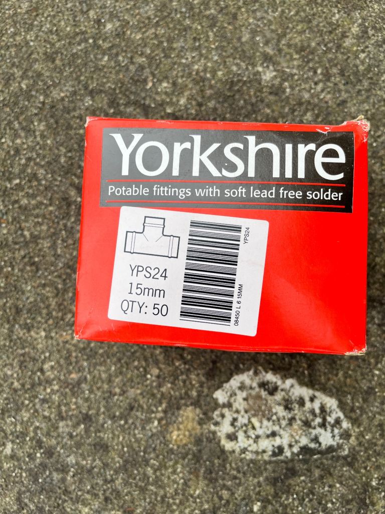 50X Yorkshire fittings BNIB