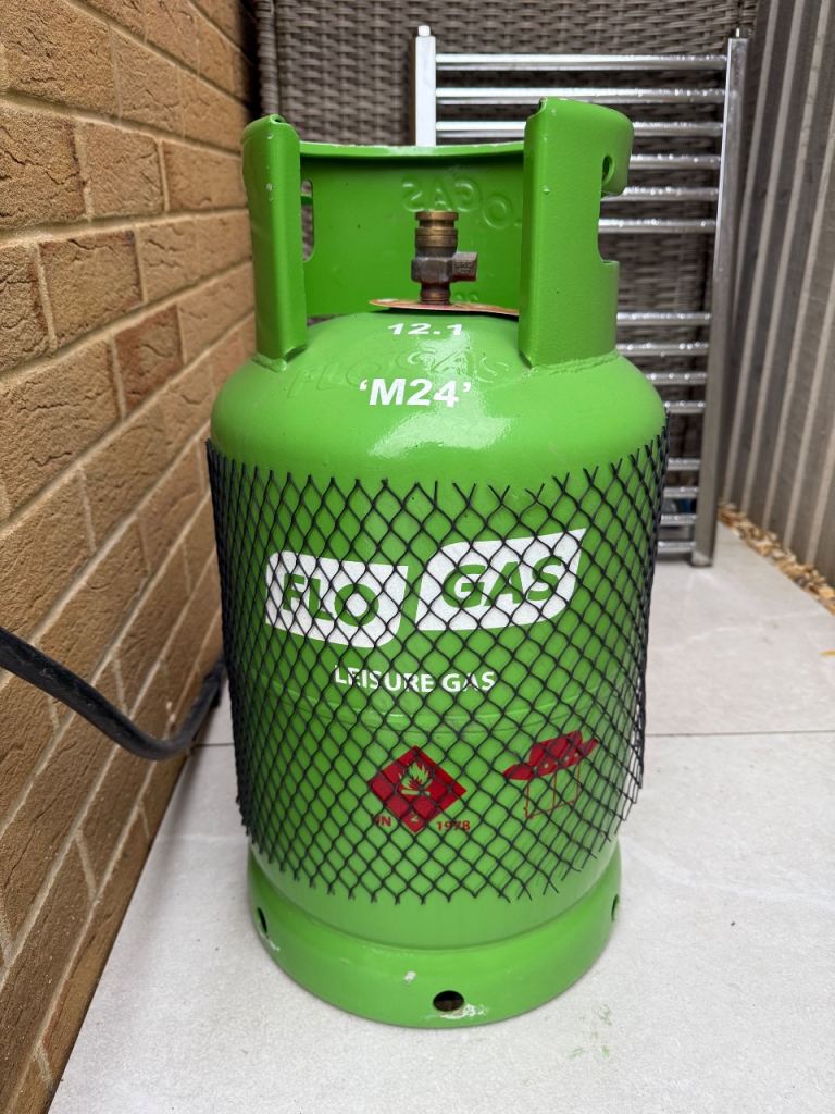 FULL - Flo Gas Leisure Gas Bottle – 11kg. FULL