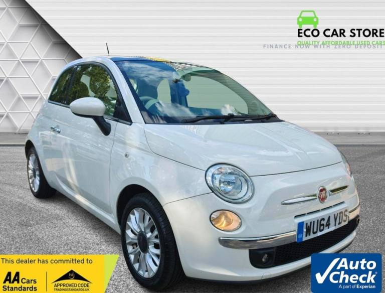 2015 Fiat 500 1.2 Lounge Hatchback 3dr Petrol Manual Euro 6 (s/s) (69 bhp) Hatchback Petrol Manual