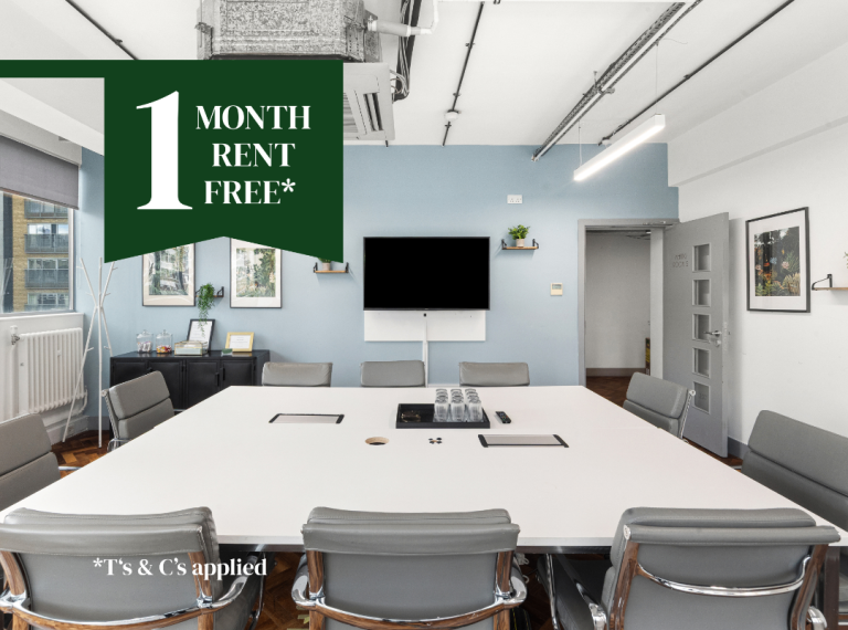 30-Desks Private Plug & Play Office  | Flexible Terms | Rooftop Terrace | Old Street 