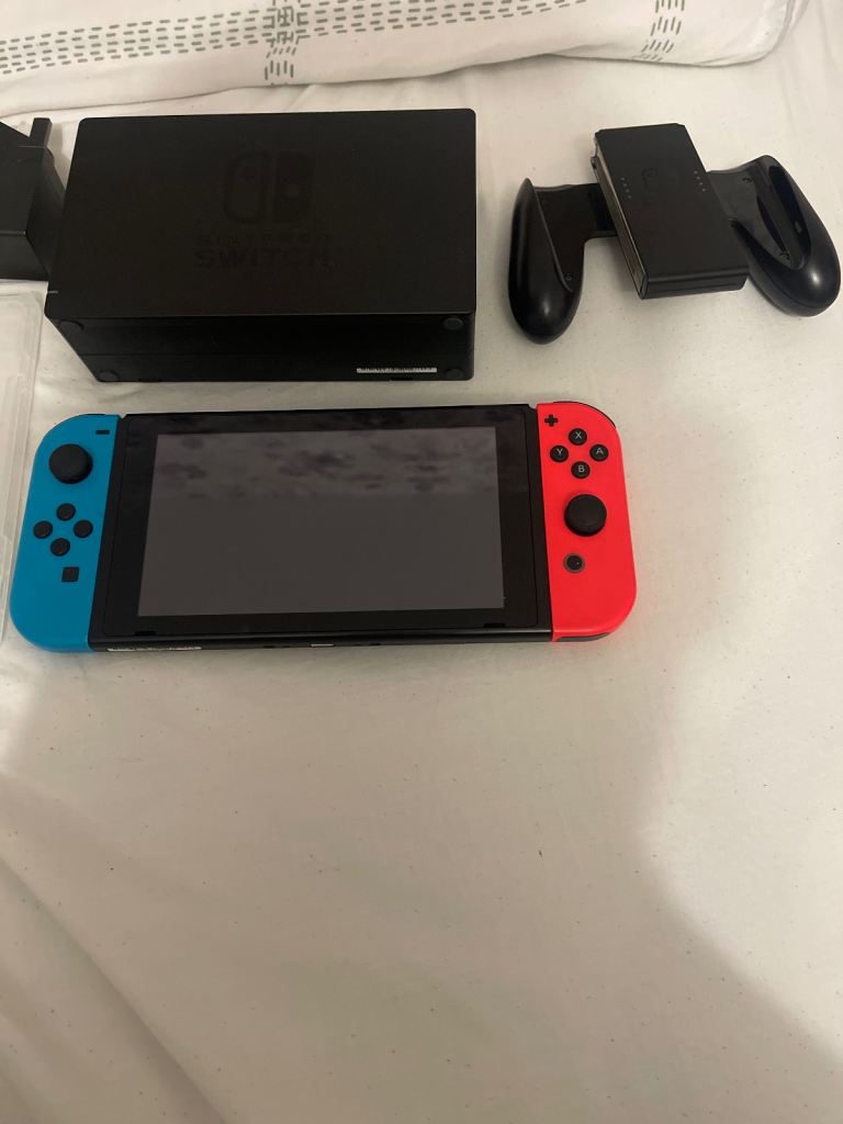 Nintendo Switch with 2 games