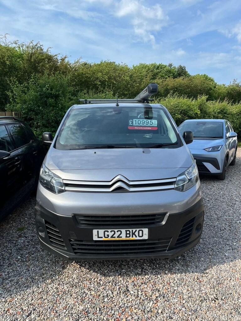 2022 Citroen Dispatch 1000 1.5 BlueHDi 100 Van Enterprise Pro PANEL VAN DIESEL Manual