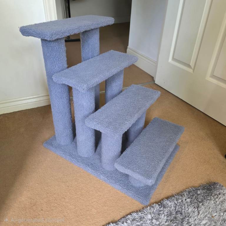 Cat tower steps 