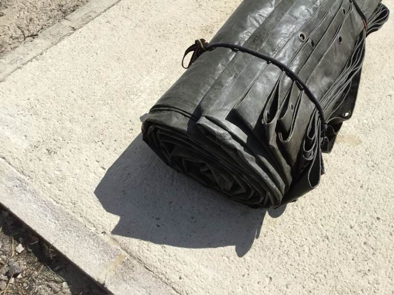 Large Green Tarpaulin - Good Condition
