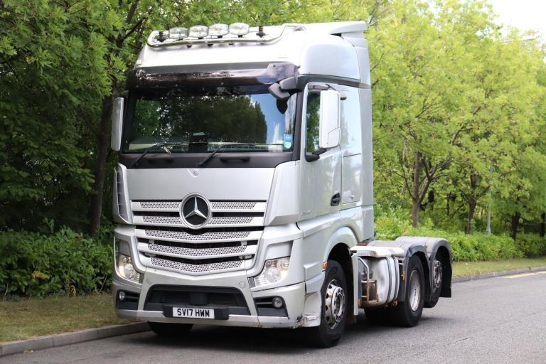 MERCEDES ACTROS 2548 BIGSPACE 6X2 REARLIFT TRACTOR (2017)