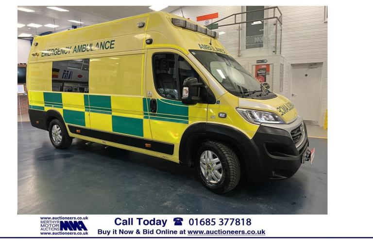 2018 Fiat Ducato 42 MAXI 2.3 MULTIJET II 176PS AMBULANCE (EURO 6). ------------------------- PANE...