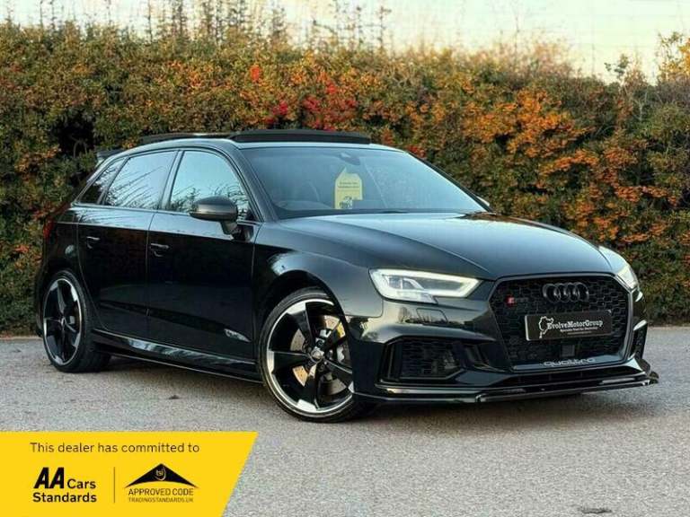 2018 Audi RS3 2.5 TFSI Sportback 5dr Petrol S Tronic quattro Euro 6 (s/s) (400 ps) HATCHBACK Petr...