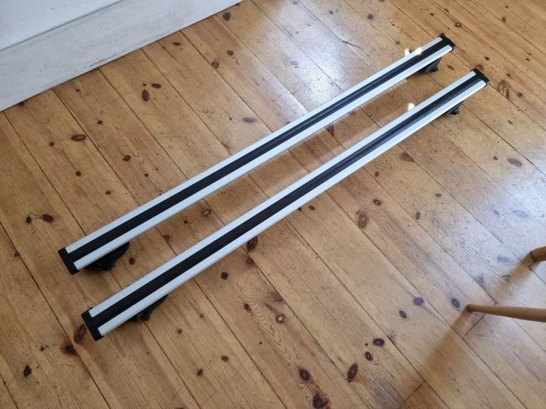  Farad Roof Bars Audi A3 8V 5 Door Sportback 13-18 Closed Rails Aluminium Aero