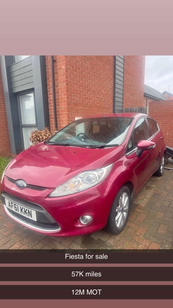 Ford, FIESTA, Hatchback, 2011, Manual, 1242 (cc), 5 doors
