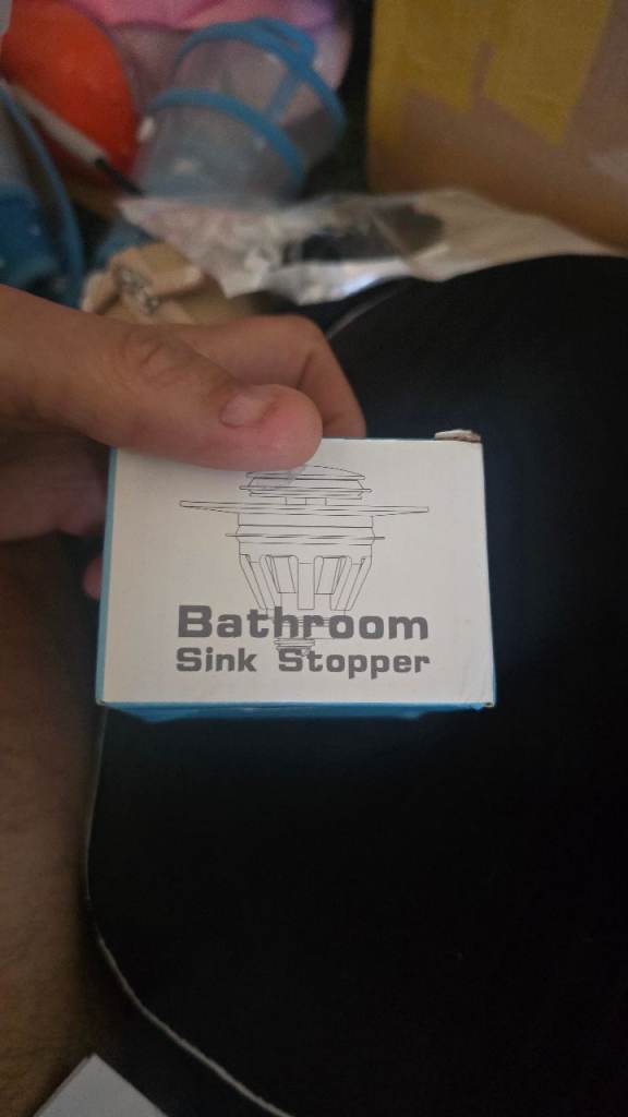 Bathroom sink stopper