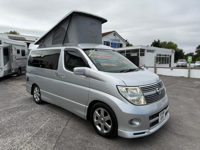 Nissan Elgrand 2+2 Berth Camper Van PETROL AUTOMATIC 2008/08