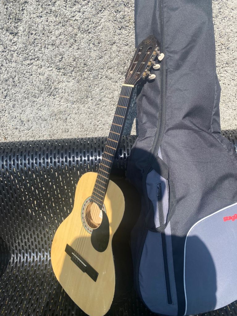 Small Guitar with Backpack - superb Xmas present!!