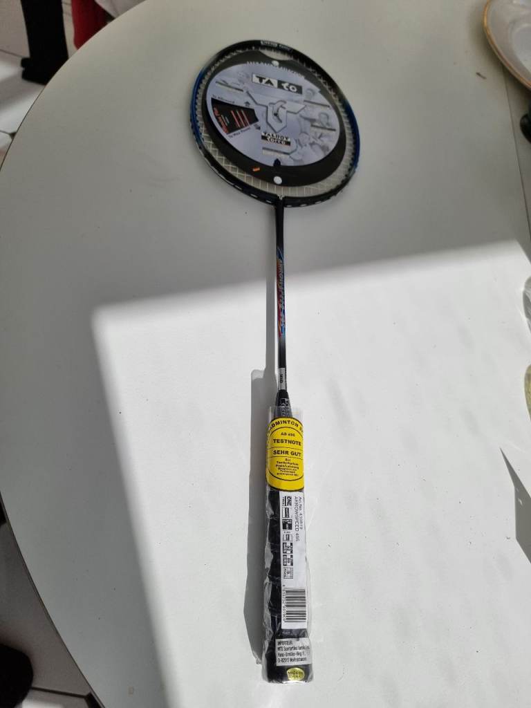 Brand new Talbot Torro Arrowspeed 495 Badminton racket 1 piece graphite construction 