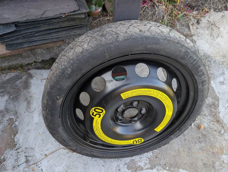 Genuine VW/Audi Space Saver Spare Wheel 125/70 R18 99M – 5x112 – ET38 – Excellent Condition