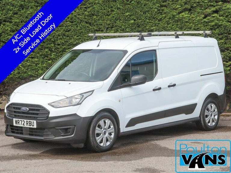 2022 Ford Transit Connect 230 Ecoblue 1.5TDCI, 100PS 6 Speed, L2 LWB Van, Air Con, Twin Side Load...