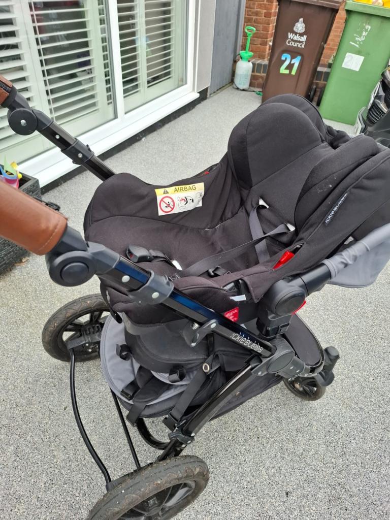ickle bubba baby car seat with pram