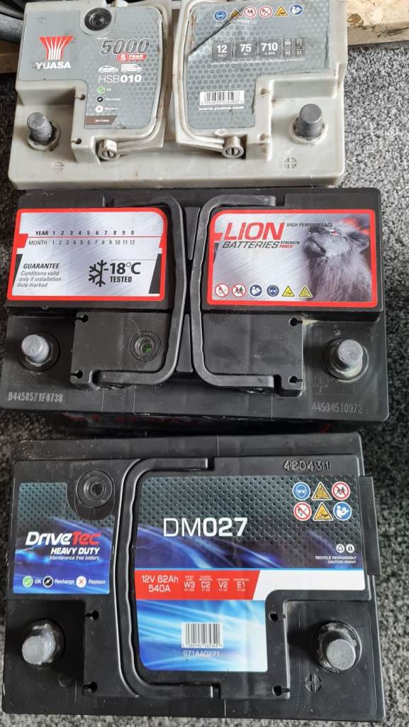 Car, van, 4x4, mobility scooter batteries