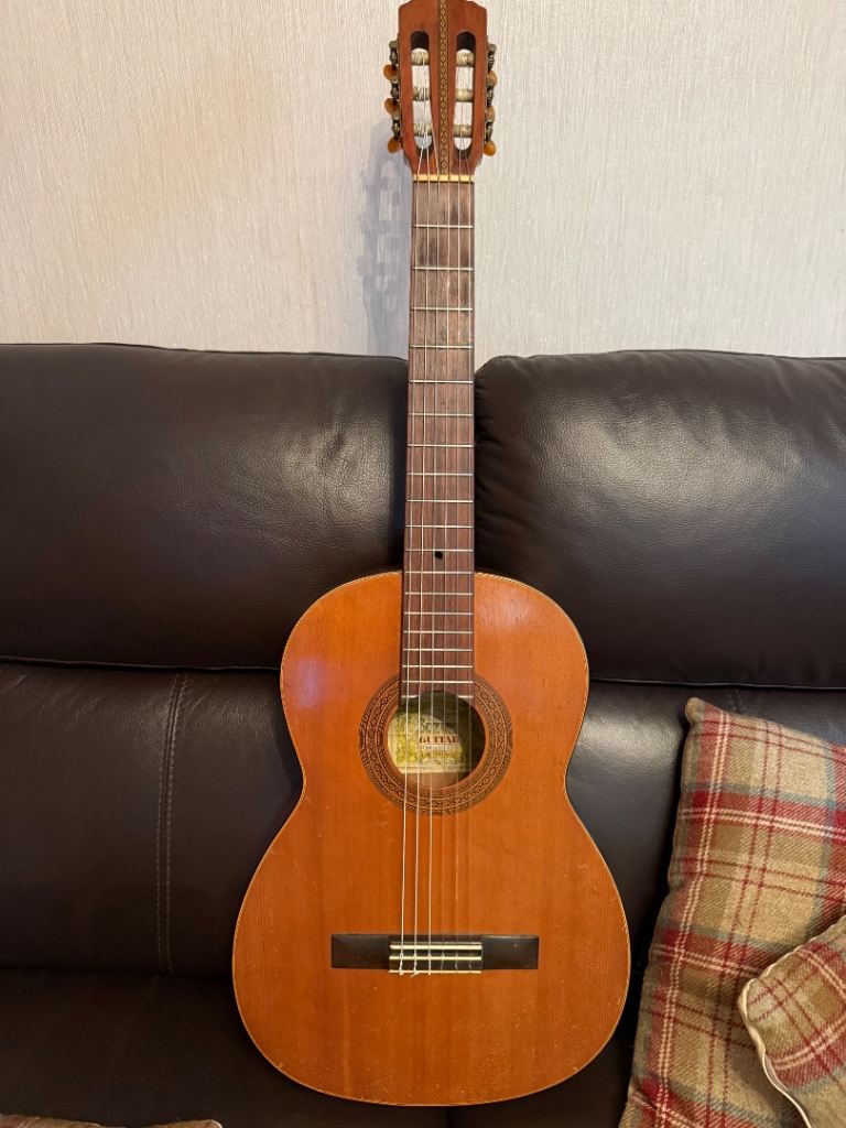 Vintage classical guitar
