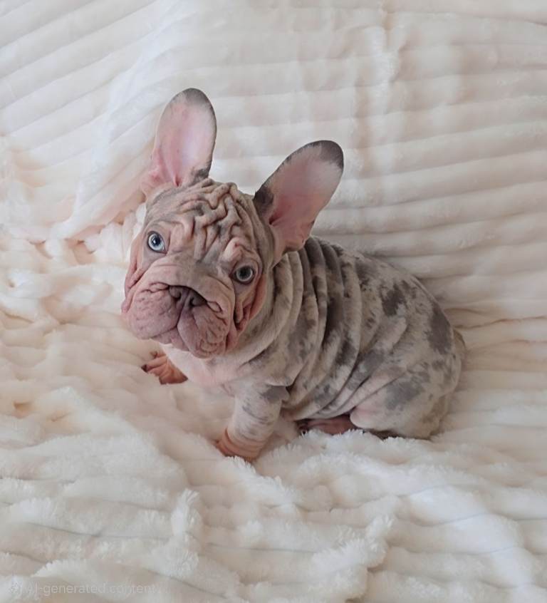 💯 Only 2 boys, Velvet Coat French Bulldog Pups left 💯